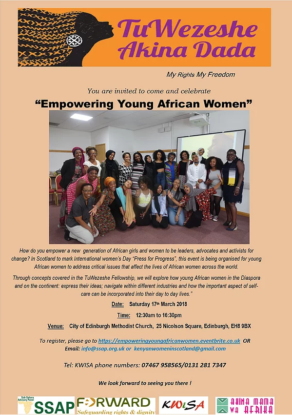 Empowering Young African Women - TuWezeshe Scotland